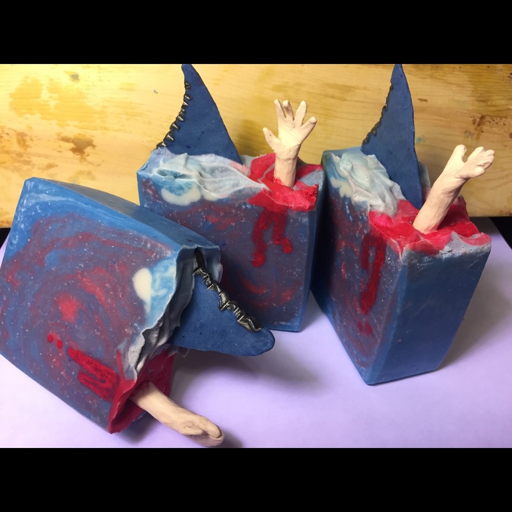 Shark Week All Natural Fragrance Free Soap